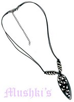 Bone Pendant necklace - click here for large view